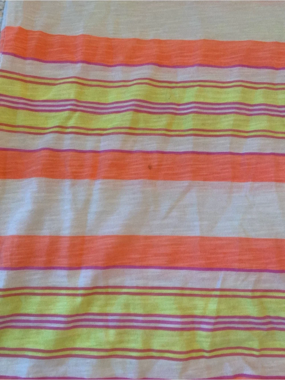 Cherokee Girls XL 14-16 Multicolor Striped T-Shirt